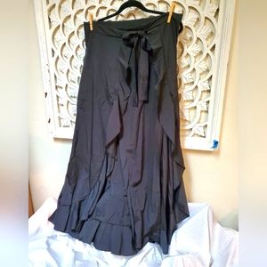Dressy Skirted Back Dress Pants in Black SelenaCore Juniors XL
